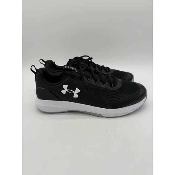 Under Armour UA Charged Commit TR 3 Black White Men Cross Training 3023703-001 - Picture 6 of 8